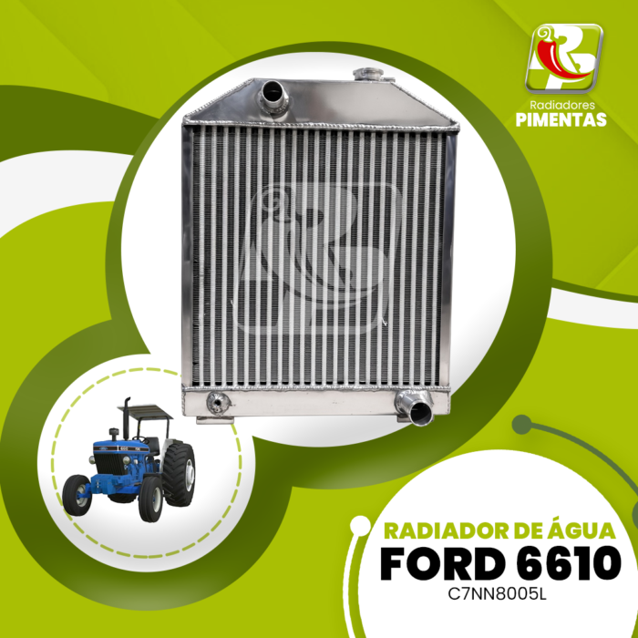 Radiador de Água - Ford 5600 5610 6600 6610
