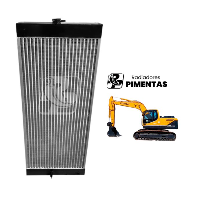Radiador de Água - Hyundai R220 LC9S - Image 3