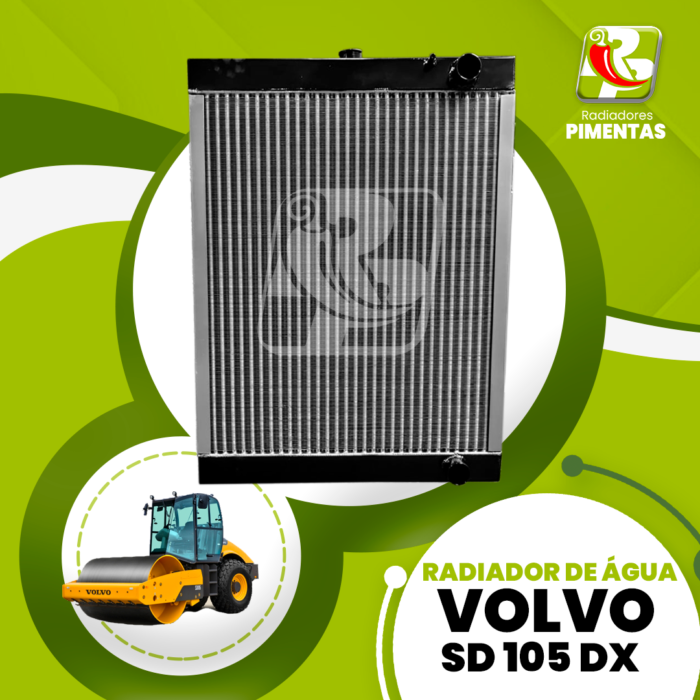 Radiador de Água - Volvo SD 105 DX