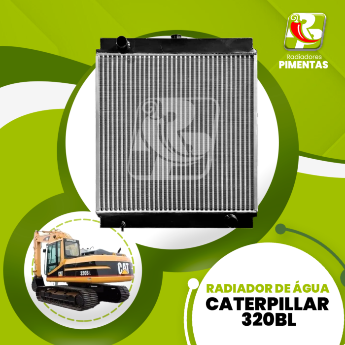 Radiador de Água - Caterpillar 320BL