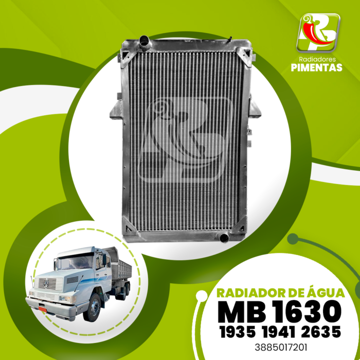 Radiador de Água - MB 1630 1935 1941 2635