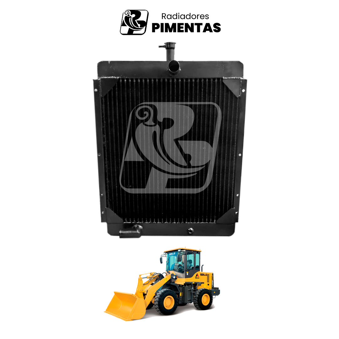 Radiador de Água - SDLG LG918 LG918L - Imagem 2