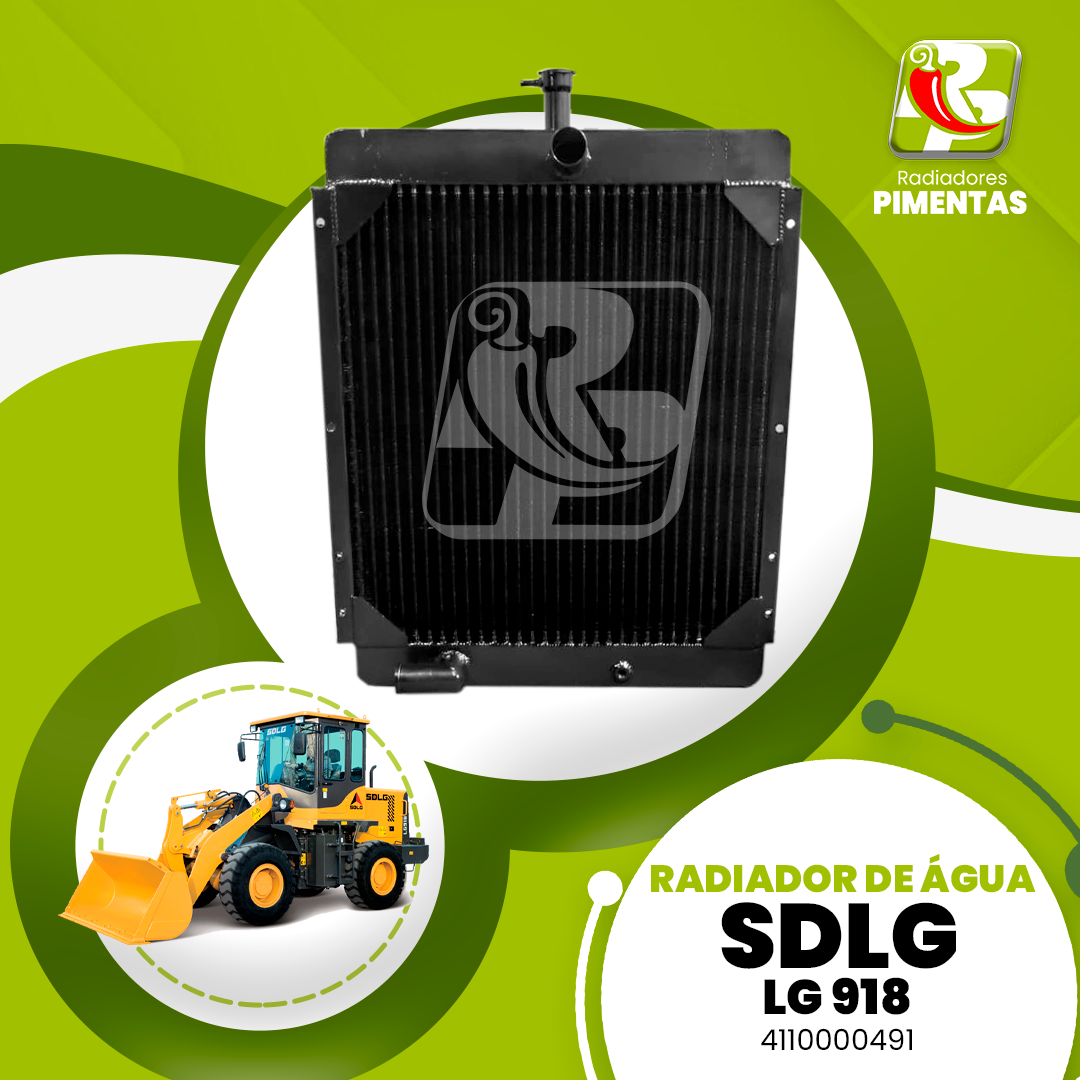 Radiador de Água - SDLG LG918 LG918L