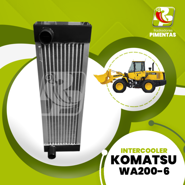 Intercooler - Komatsu WA200-6