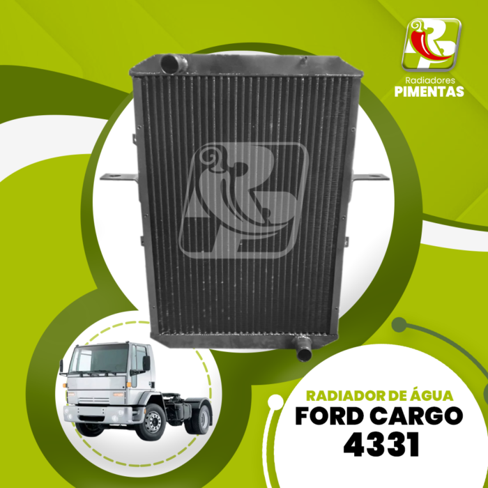 Radiador de Água - Ford Cargo 4331