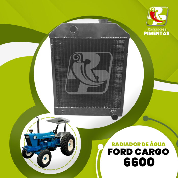 Radiador de Água - Ford Cargo 6600