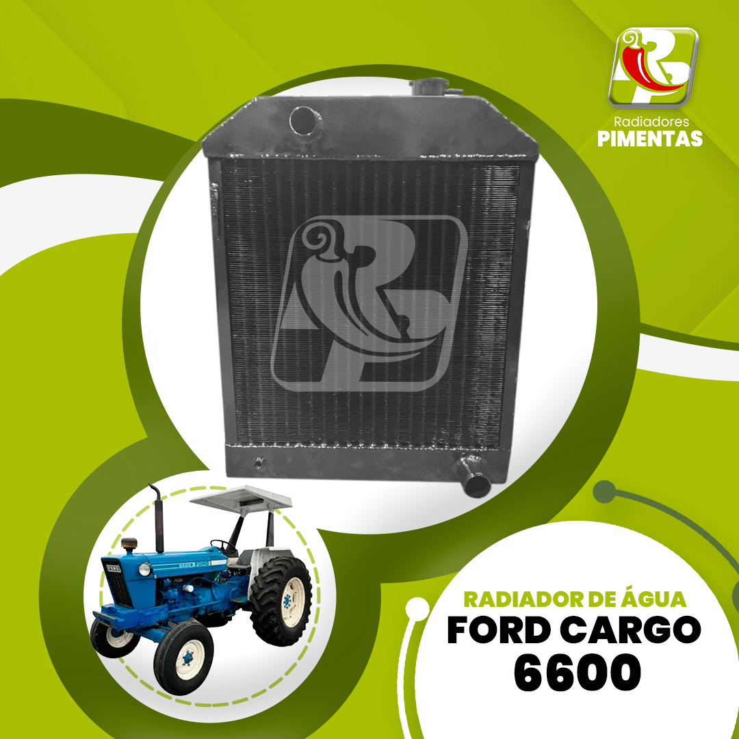 Radiador de Água - Ford Cargo 6600