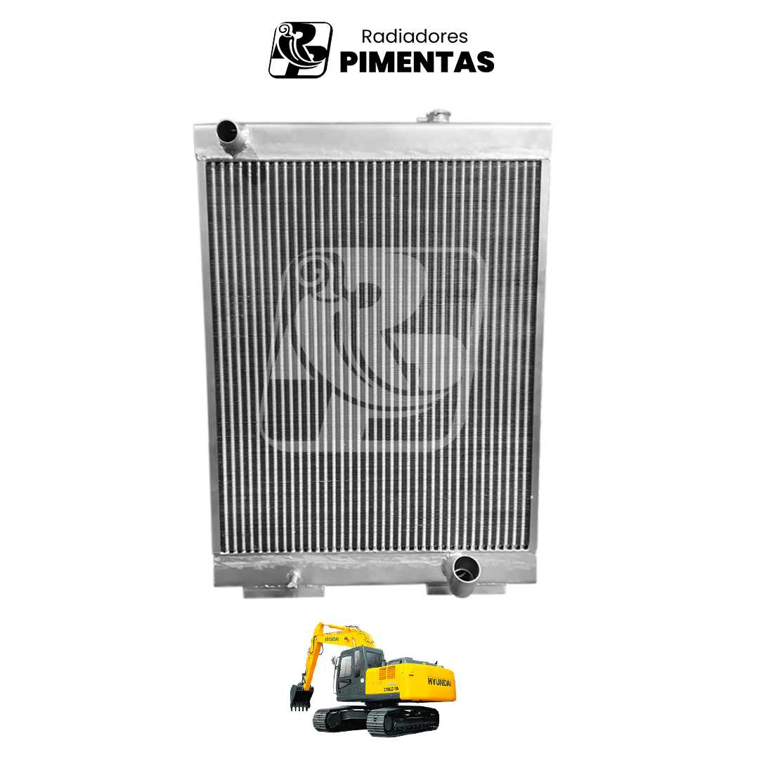 Radiador de Água - Hyundai R210 LC7 - 11N6-43021 - Imagem 2