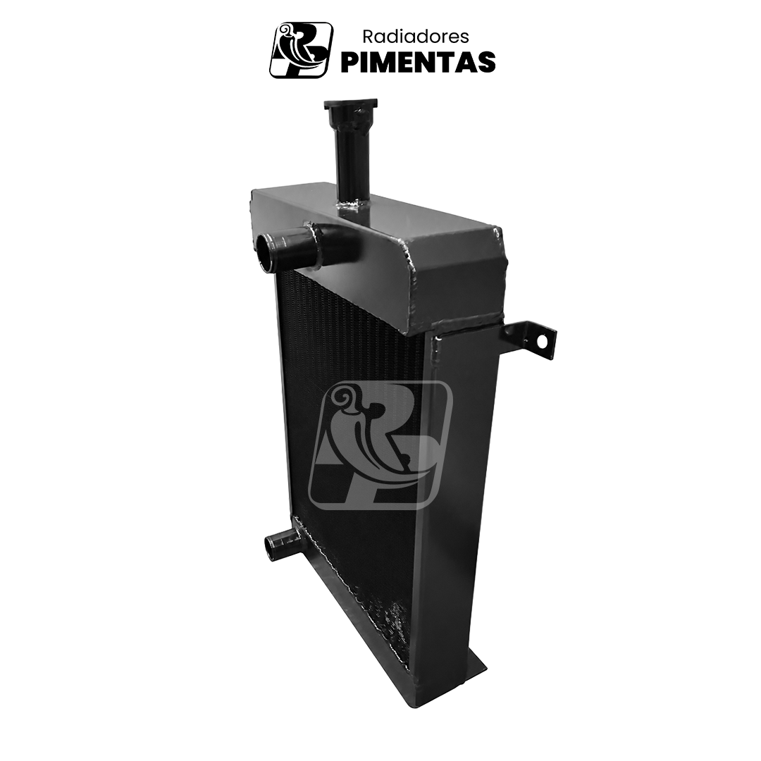 Radiador de Água c/ Elemento de Óleo - CASE 580E 580h - E61925 - Imagem 3