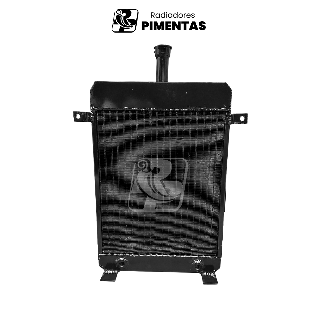 Radiador de Água c/ Elemento de Óleo - CASE 580E 580h - E61925 - Imagem 4