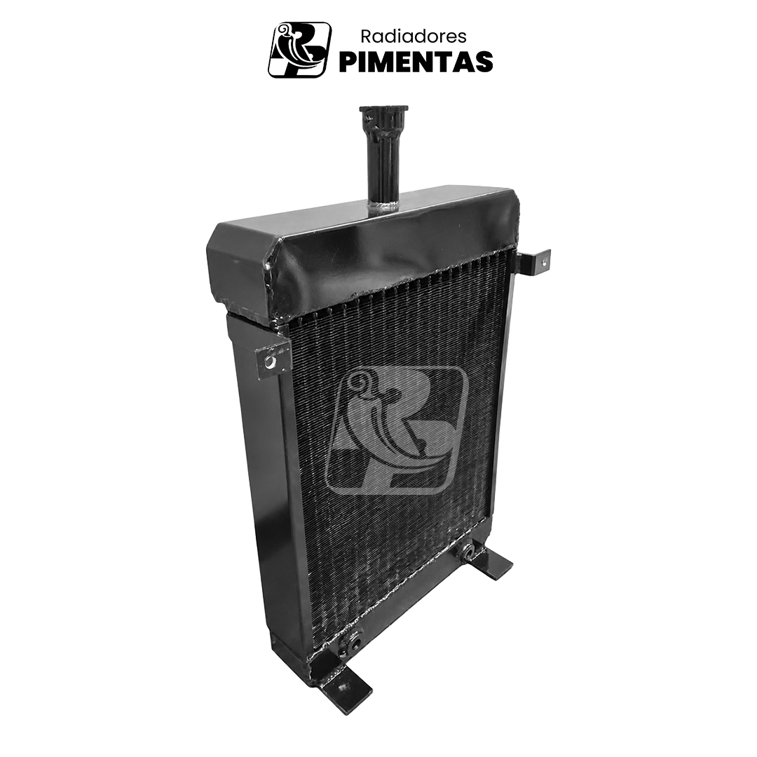 Radiador de Água c/ Elemento de Óleo - CASE 580E 580h - E61925 - Imagem 5