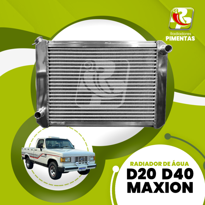 Radiador de Água - D20 D40 MAXION - Gm Chevrolet