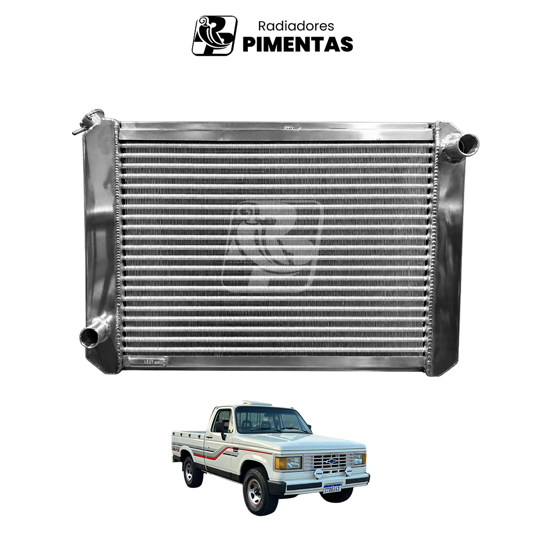 Radiador de Água - D20 D40 MAXION - Gm Chevrolet - Imagem 2