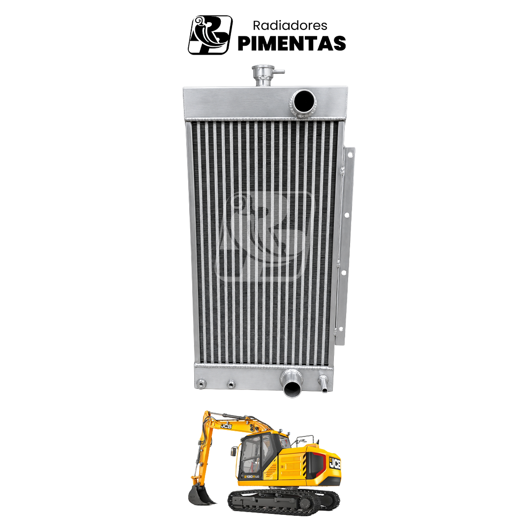 Radiador de Água - JCB JS180 - Imagem 2