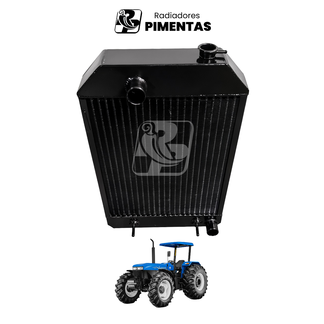 Radiador de Água c/ Elemento de Óleo - New Holland 8030 7630 - Imagem 2