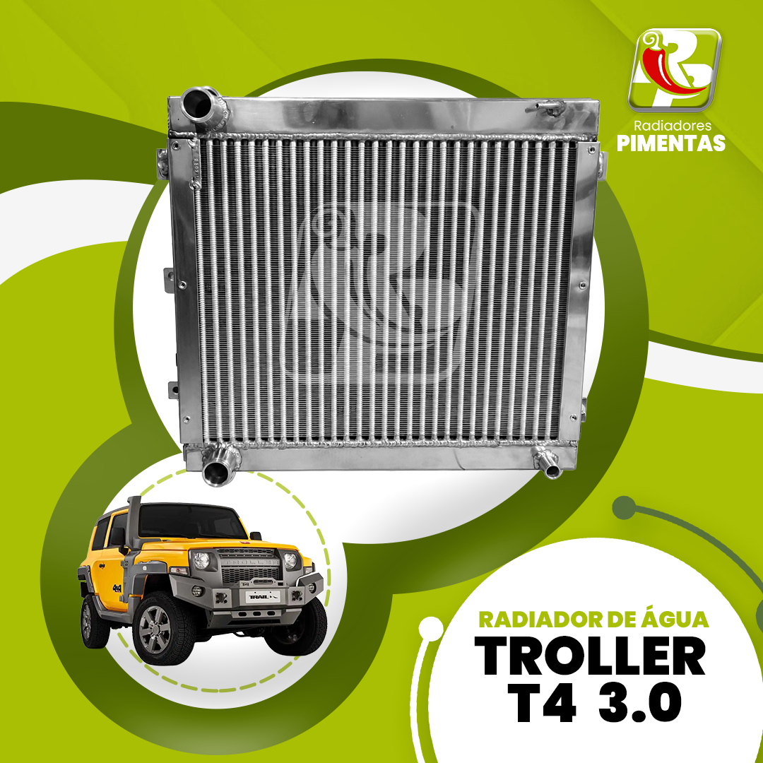 Radiador de Água - Troller T4 3.0