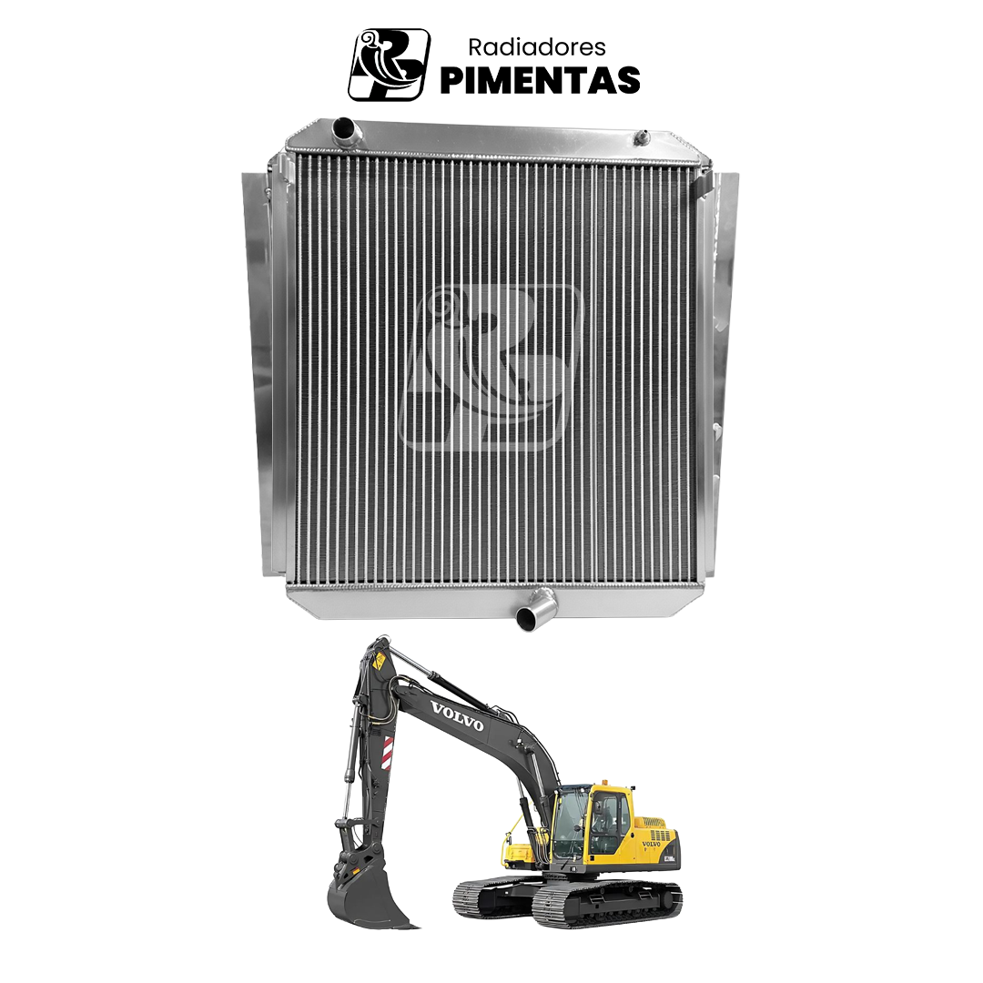 Radiador de Água - Volvo EC210B - 14531222 - Imagem 2