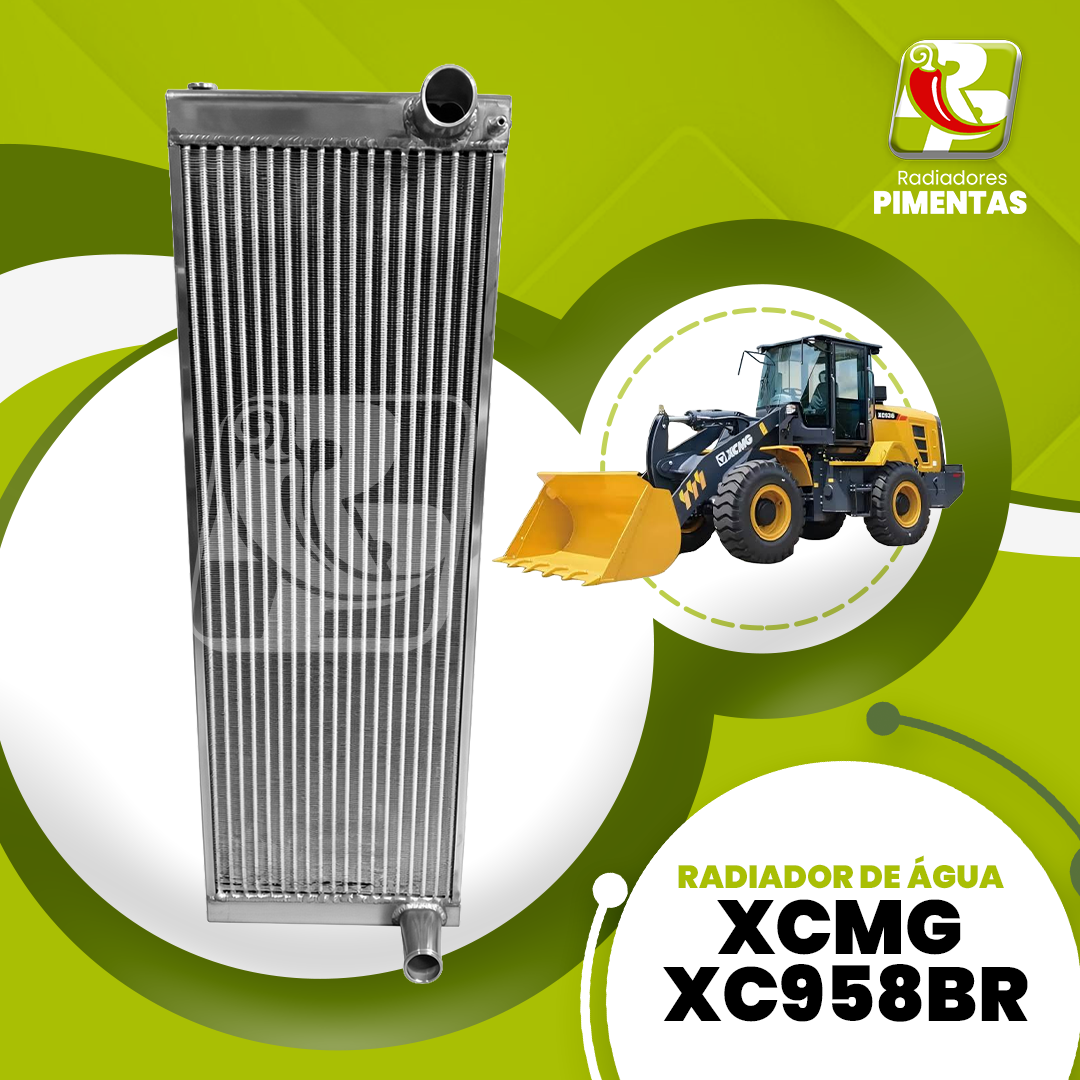 Radiador de Água - XCMG XC958BR