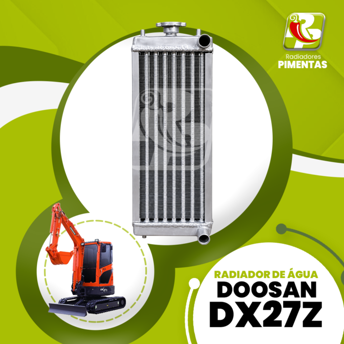 Radiador de Água - Doosan DX27Z