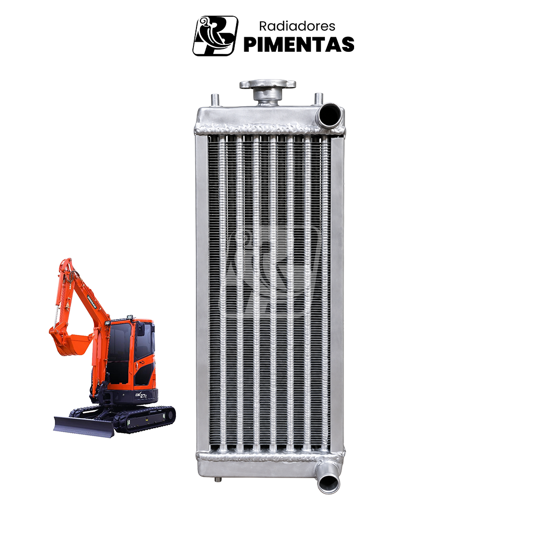 Radiador de Água - Doosan DX27Z - Imagem 2
