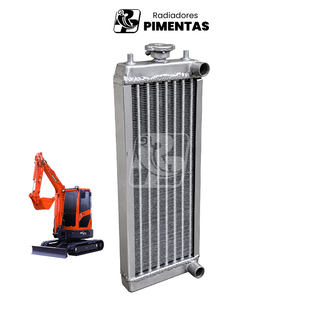 Radiador de Água - Doosan DX27Z - Imagem 4