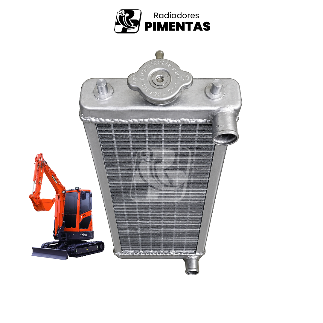 Radiador de Água - Doosan DX27Z - Imagem 5